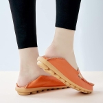 Women's Comfortable Loafers Casual Round Toe Moccasins Wild Driving Flats Soft Walking Shoes Women Slip On