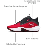 Under Armour Unisex-Adult Lockdown 7 Basketball Shoe - Image 2