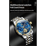 OLEVS Watches Men Waterproof Luxury Big Face Mens Watch Stainless Steel Quartz Analog Dress Watches for Men Luminous Multifunction Man Watch Relojes De Hombre - Image 5