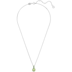 Swarovski Birthstone Stud Earring Collection, Square-Cut Stone and Crystals, Rhodium Finish - Image 2