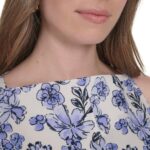 Tommy Hilfiger Women's Sleeveless Square High Neck Shift Mini Dress - Image 6