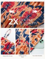 GRACE KARIN Summer Dresses for Women 2026 Vacation,Smocked Floral Maxi Dress,Boho Beach Sundress with Pocket Fashion Clothing - Image 6