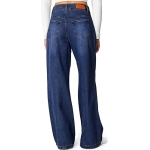 Sidefeel Women's Wide Leg Jeans High Waisted Stretchy Straight Leg Jeans Trendy Seamed Front Loose Denim Pants - Image 2