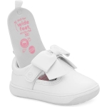 Stride Rite Baby Girl's Kamila (Infant/Toddler) White 4 Toddler M - Image 2